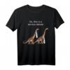 Dino Krawatte Business Meme T-Shirt mit lustigem Spruch - Originelles Geschenk für Dinosaurier- und Meme-Fans