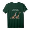 Dino Krawatte Business Meme T-Shirt mit lustigem Spruch - Originelles Geschenk für Dinosaurier- und Meme-Fans