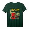 Kinder Geburtstagshirt 5 Jahre Dinosaurier - Coole Dino T-Shirts für Jungen und Mädchen mit ROAR! Motiv, perfekt zum Geburtstag & Dino-Thema