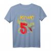 Kinder Geburtstagshirt 5 Jahre Dinosaurier - Coole Dino T-Shirts für Jungen und Mädchen mit ROAR! Motiv, perfekt zum Geburtstag & Dino-Thema
