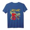 Kinder Geburtstagshirt 5 Jahre Dinosaurier - Coole Dino T-Shirts für Jungen und Mädchen mit ROAR! Motiv, perfekt zum Geburtstag & Dino-Thema