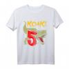 Kinder Geburtstagshirt 5 Jahre Dinosaurier - Coole Dino T-Shirts für Jungen und Mädchen mit ROAR! Motiv, perfekt zum Geburtstag & Dino-Thema