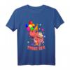 Kinder THREE REX DINO Geburtstag Shirt - Geschenk für 3-Jährige Dino Fans & Jungen zum Kindergeburtstag