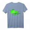 Dino Triceratops Silhouette T-Shirt für Jungen und Herren & Damen – Perfektes Dino Geschenk zu Weihnachten & Geburtstag