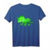 Dino Triceratops Silhouette T-Shirt für Jungen und Herren & Damen – Perfektes Dino Geschenk zu Weihnachten & Geburtstag