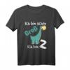 Kinder Dinosaurier T-Shirt zum 2. Geburtstag – Lustiges Dino Outfit für Jungen und Mädchen, perfekt für Geburtstagsfeiern, Kindergarten und Schule