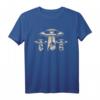 Alien Dinosaurier Shirt UFO Entführung - Lustiges Dinosaurier & Alien T-Shirt für Fans, Kinder & Erwachsene
