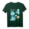 Kinder 4 Jahre alt Ich bin 4 Dino Dinosaurier T-Rex T-Shirt – Niedliches Geburtstagsoutfit und Geschenk für Jungen und Mädchen