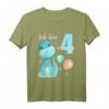 Kinder 4 Jahre alt Ich bin 4 Dino Dinosaurier T-Rex T-Shirt – Niedliches Geburtstagsoutfit und Geschenk für Jungen und Mädchen