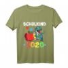 Kinder Schulkind 2020 Dino T-Rex Jungen Dinosaurier Einschulung T-Shirt – Lustiges Schulanfangsgeschenk für den ersten Schultag