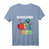 Kinder Schulkind 2020 Dino T-Rex Jungen Dinosaurier Einschulung T-Shirt – Lustiges Schulanfangsgeschenk für den ersten Schultag