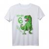 Kinder Ich bin 6 - Cooles Dino T-Rex Dinosaurier T-Shirt für Jungen zum Geburtstag und Dino Party