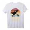 Papásaurus Dinosaurier Drillinge Vater Trex Dino Papa Saurus T-Shirt – Coole Familiengeschenke zum Vatertag & Partnerlook Outfit für Vater und Kinder