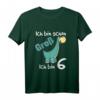 Kinder Dinosaurier T-Shirt zum 6. Geburtstag – Lustiges Dino Shirt für Jungen & Mädchen, ideales Geschenk für kleine Geburtstagskinder