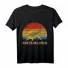 Vintage Dinosaurier HapOwl T-Shirt für Dinosaurier Liebhaber & Ankylosaurus Fans – Lustiges Geschenk für Dinosaurierfans