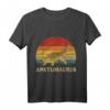 Vintage Dinosaurier HapOwl T-Shirt für Dinosaurier Liebhaber & Ankylosaurus Fans – Lustiges Geschenk für Dinosaurierfans