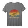 Vintage Dinosaurier HapOwl T-Shirt für Dinosaurier Liebhaber & Ankylosaurus Fans – Lustiges Geschenk für Dinosaurierfans
