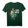 Lustiges Tree Rex Weihnachtsmann T-Rex Dinosaurier Dino T-Shirt – Perfekt für Familienfotos & Dino Fans zu Weihnachten und Geburtstagsfeiern