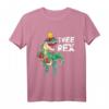 Lustiges Tree Rex Weihnachtsmann T-Rex Dinosaurier Dino T-Shirt – Perfekt für Familienfotos & Dino Fans zu Weihnachten und Geburtstagsfeiern