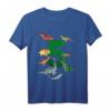 Kinder Geburtstagsshirt 5 Jahre Dinosaurier - Süßes Dino T-Shirt für den Kindergeburtstag & Dinosaurier Thema