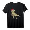 Coole Weihnachten Dinosaurier T-Rex T-Shirt – Perfektes Geschenk für Dinosaurierfans, Familie & Freunde zu Weihnachten, Geburtstag & besonderen Anlässen
