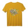 Weihnachts-Triceratops T-Shirt mit LED-Lichtern – Lustiges Dinosaurier-Shirt für Kinder, Jungen und Herren zum Feiertag