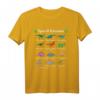 Arten von Dinosaurier Dino Educational Lehrer Geschenk T-Shirt – Perfekt für Dinosaurier-Liebhaber, Lehrer & Party