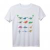 Arten von Dinosaurier Dino Educational Lehrer Geschenk T-Shirt – Perfekt für Dinosaurier-Liebhaber, Lehrer & Party