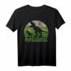 Vintage Papasaurus Dad Apparel - Lustiges Dinosaurier T-Shirt für Papa zum Geburtstag, Vatertag & Weihnachten