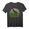 Vintage Papasaurus Dad Apparel - Lustiges Dinosaurier T-Shirt für Papa zum Geburtstag, Vatertag & Weihnachten