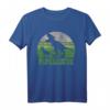 Vintage Papasaurus Dad Apparel - Lustiges Dinosaurier T-Shirt für Papa zum Geburtstag, Vatertag & Weihnachten