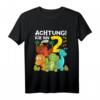 Kinder 2 Jahre alt Geburtstag Junge Dinosaurier Party T-Shirt - Lustiges Dino Motiv Geschenk für den Zweitgeburtstag