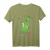 Kinder Dino T-Shirt für Schulanfang & Kindergartenabschied - Süßes Dinosaurier Motiv zum Schulstart, Geburtstag & Weihnachten
