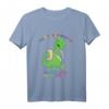 Kinder Dino T-Shirt für Schulanfang & Kindergartenabschied - Süßes Dinosaurier Motiv zum Schulstart, Geburtstag & Weihnachten
