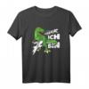 Kinder Dinosaurier 7. Geburtstag T-Shirt - Lustiges Dino Geschenk für Jungen & Mädchen zum Geburtstag mit T-Rex Motiv