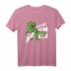 Kinder Dinosaurier 7. Geburtstag T-Shirt - Lustiges Dino Geschenk für Jungen & Mädchen zum Geburtstag mit T-Rex Motiv