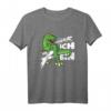 Kinder Dinosaurier 7. Geburtstag T-Shirt - Lustiges Dino Geschenk für Jungen & Mädchen zum Geburtstag mit T-Rex Motiv