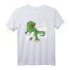 Kinder Dinosaurier 7. Geburtstag T-Shirt - Lustiges Dino Geschenk für Jungen & Mädchen zum Geburtstag mit T-Rex Motiv