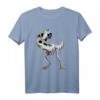 Dia de Los Muertos Sugar Skull T-Rex Dinosaurier T-Shirt – Perfekt für Halloween & Día de Los Muertos, Klassisch geschnitten