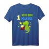 Ich Bin 1.Klasse Dino - Erster Schultag Dinosaurier T-Shirt für Jungen | Einschulungsgeschenk für Schulanfänger