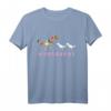 OMAsaurus Dinosaurier Floral T-Shirt - Lustiges T-Rex Motiv, Klassisch geschnitten, Perfekt für Dinosaurier-Fans