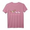 OMAsaurus Dinosaurier Floral T-Shirt - Lustiges T-Rex Motiv, Klassisch geschnitten, Perfekt für Dinosaurier-Fans