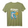 Kinder Geburtstagsshirt 2 Jahre Junge Dinosaurier Geschenk Dino T-Shirt - Lustiges Roar! Design für Kindergeburtstag, Weihnachten & Einschulung