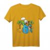 Kinder Geburtstagsshirt 6 Jahre Junge Dinosaurier Dino Geschenk T-Shirt mit Dino Arten, Palme und Vulkan – Perfekt für Geburtstag, Weihnachten & Einschulung