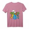 Kinder Geburtstagsshirt 6 Jahre Junge Dinosaurier Dino Geschenk T-Shirt mit Dino Arten, Palme und Vulkan – Perfekt für Geburtstag, Weihnachten & Einschulung