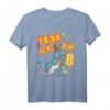 Kinder Geburtstagsshirt 8. Jahre Dino Shirt für Jungen - Dinosaurier T-Shirt, perfektes Geschenk zum Geburtstag und Dino Kostüm