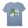 Kinder Dinosaurier T-Shirt zum 6. Geburtstag - Dino Deko & Geschenkidee für Jungen & Mädchen mit T-Rex Motiv