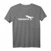 Snackosaurus Snack Dinosaurier T-Shirt – Lustiges und cooles Süßigkeiten Motiv für Freizeit, Urlaub & Geschenkideen für Naschkatzen