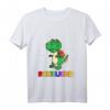 Kinder Schulkind T-Rex mit Schulranzen - Dinosaurier Schulstart T-Shirt für Erstklässler & Einschulungsgeschenk