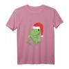 Süßes Weihnachten T-Rex Kinder T-Shirt - Lustiges Dinosaurier Oberteil für Weihnachten, Weihnachtsmarkt & Familienfeiern